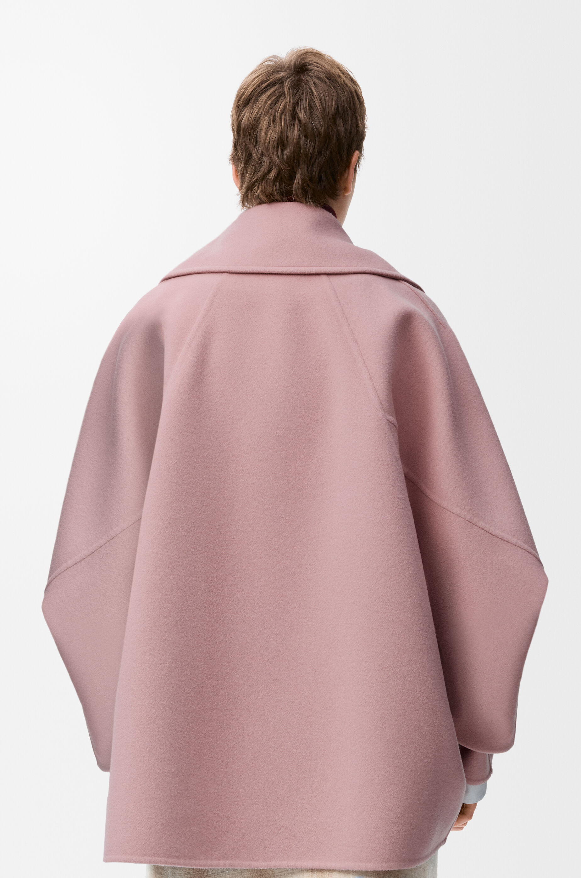 ショート コート（ウール） ピンク - LOEWE Japan official website