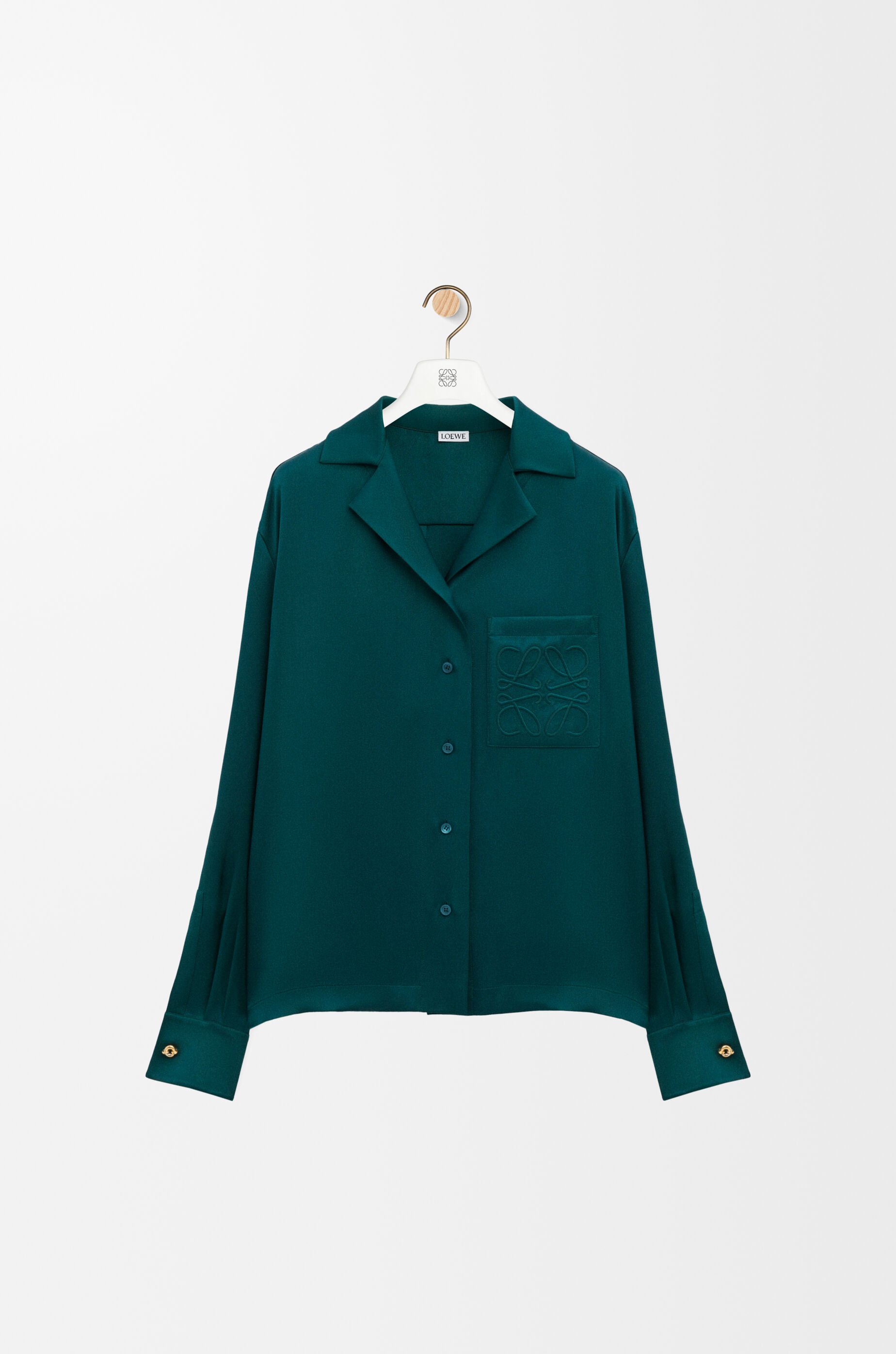 スーパーセール 50％（福袋 ロエベ パジャマ 長袖 サテン LOEWE トップス