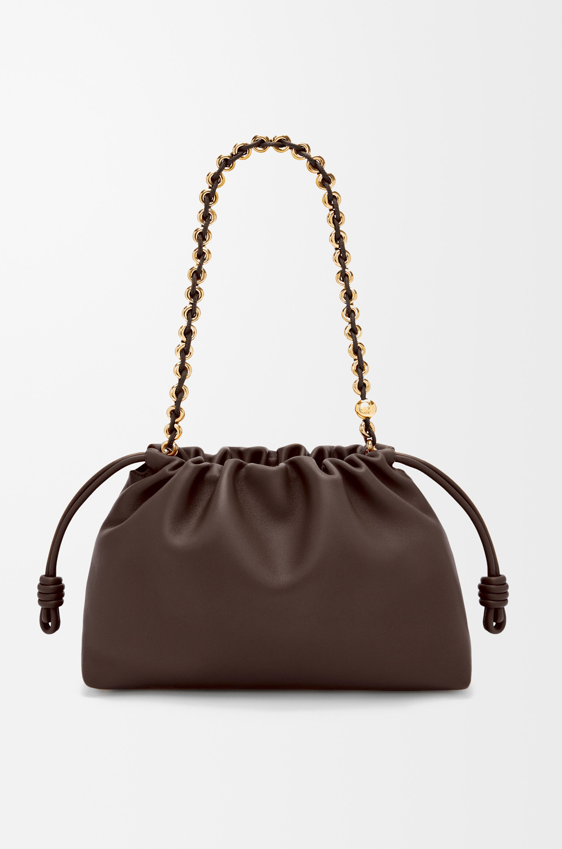 Medium Flamenco purse in mellow nappa lambskin Brown - LOEWE USA