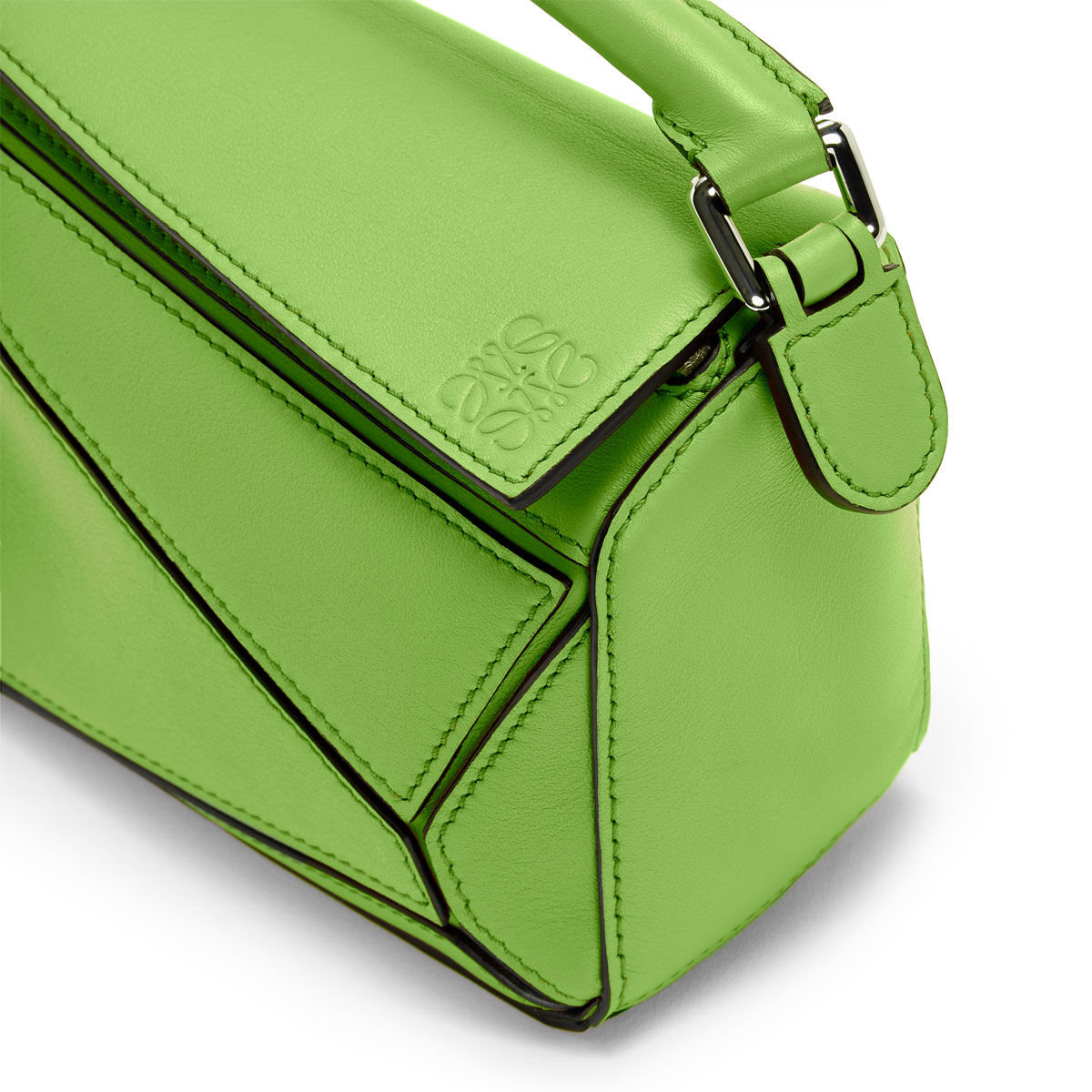 Puzzle Mini Bag Green - LOEWE