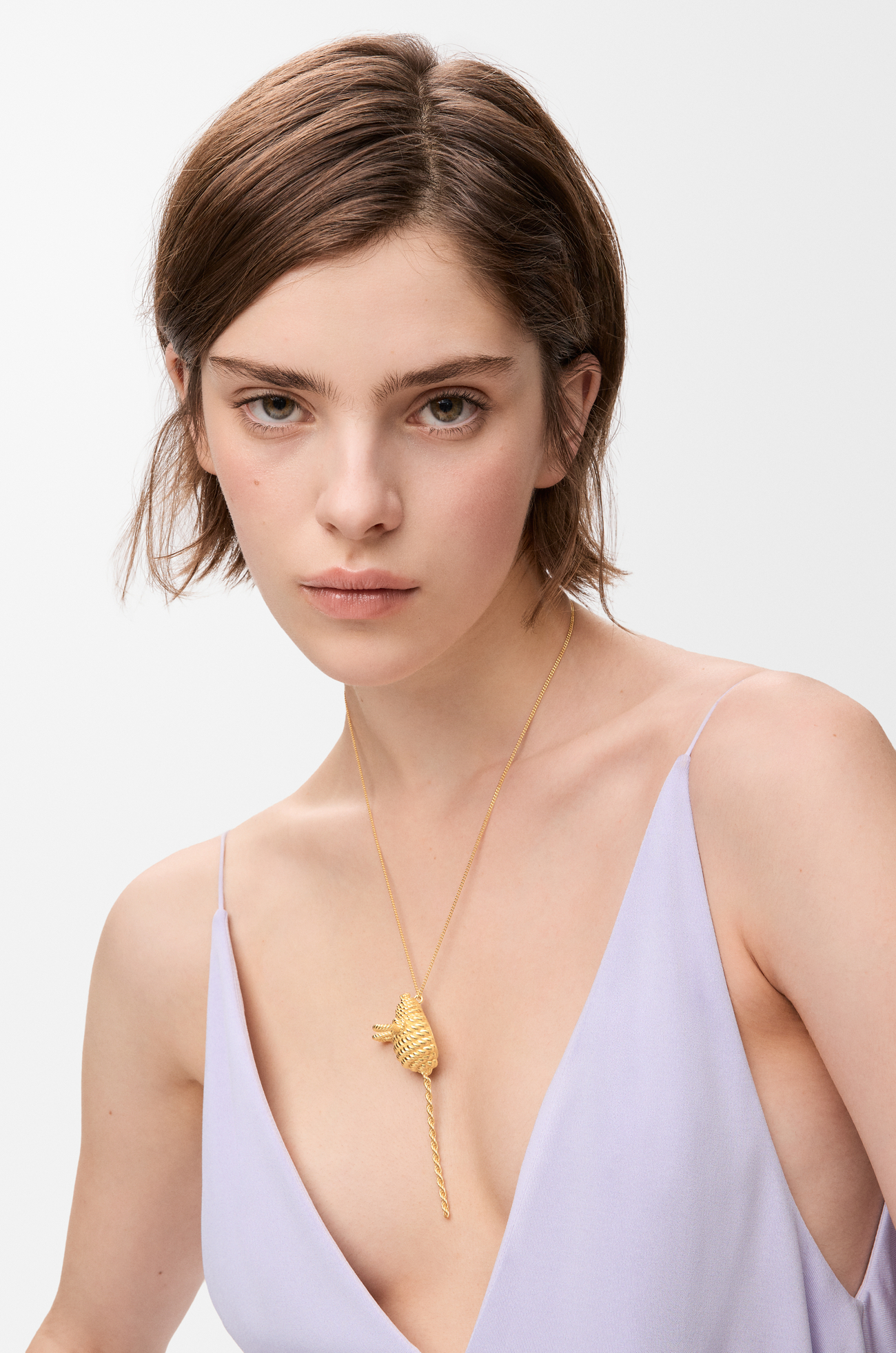 LOEWE Collar Mouse Dorado