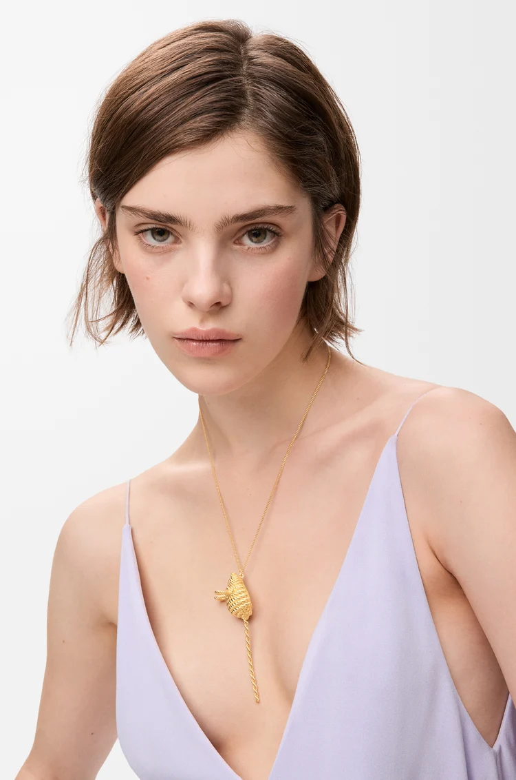 LOEWE Collar Mouse Dorado