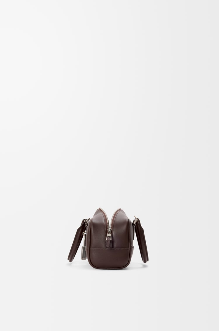 LOEWE アマソナ23 クロップド バッグ（シャイニーカーフ） ダークブラウニー