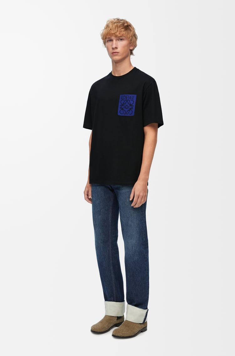 LOEWE Relaxed fit T-shirt in cotton Black