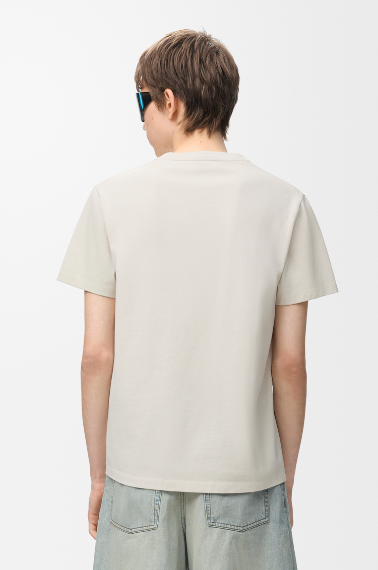 LOEWE T-shirt in cotton blend Light Beige