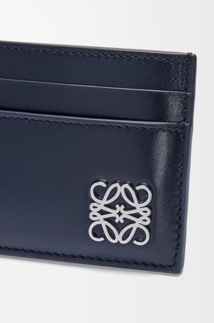 LOEWE Tarjetero Anagram Puffer en piel napa de ternera Azul Marino