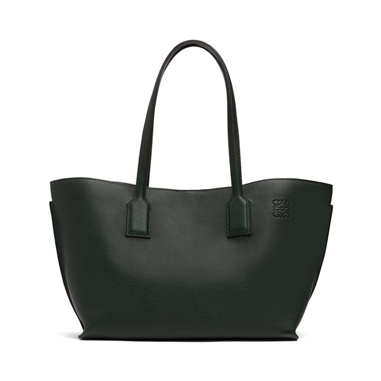 LOEWE T SHOPPER BAG Dark Green/Grey