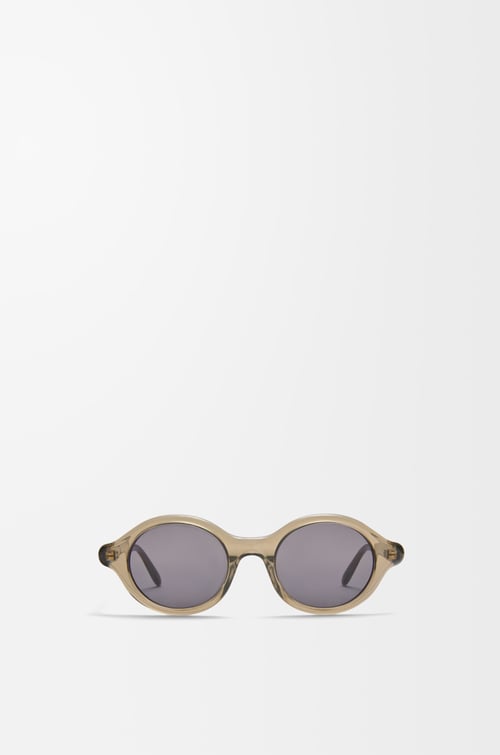 LOEWE Epsilon 超薄太陽眼鏡 卡其綠