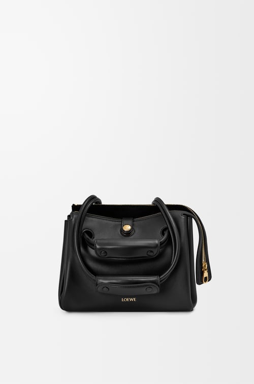 LOEWE Bolso Madrid pequeño en piel de ternera Negro