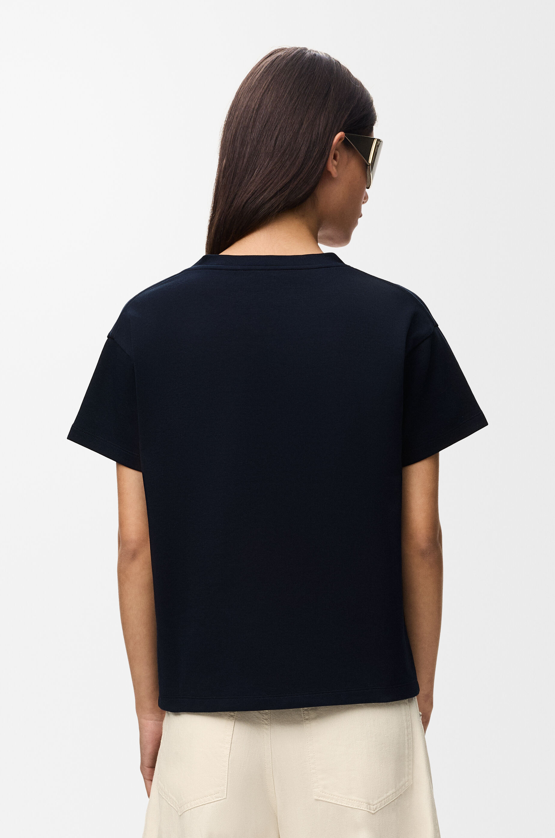レギュラーフィット Tシャツ（コットンブレンド） ブルー - ロエベ