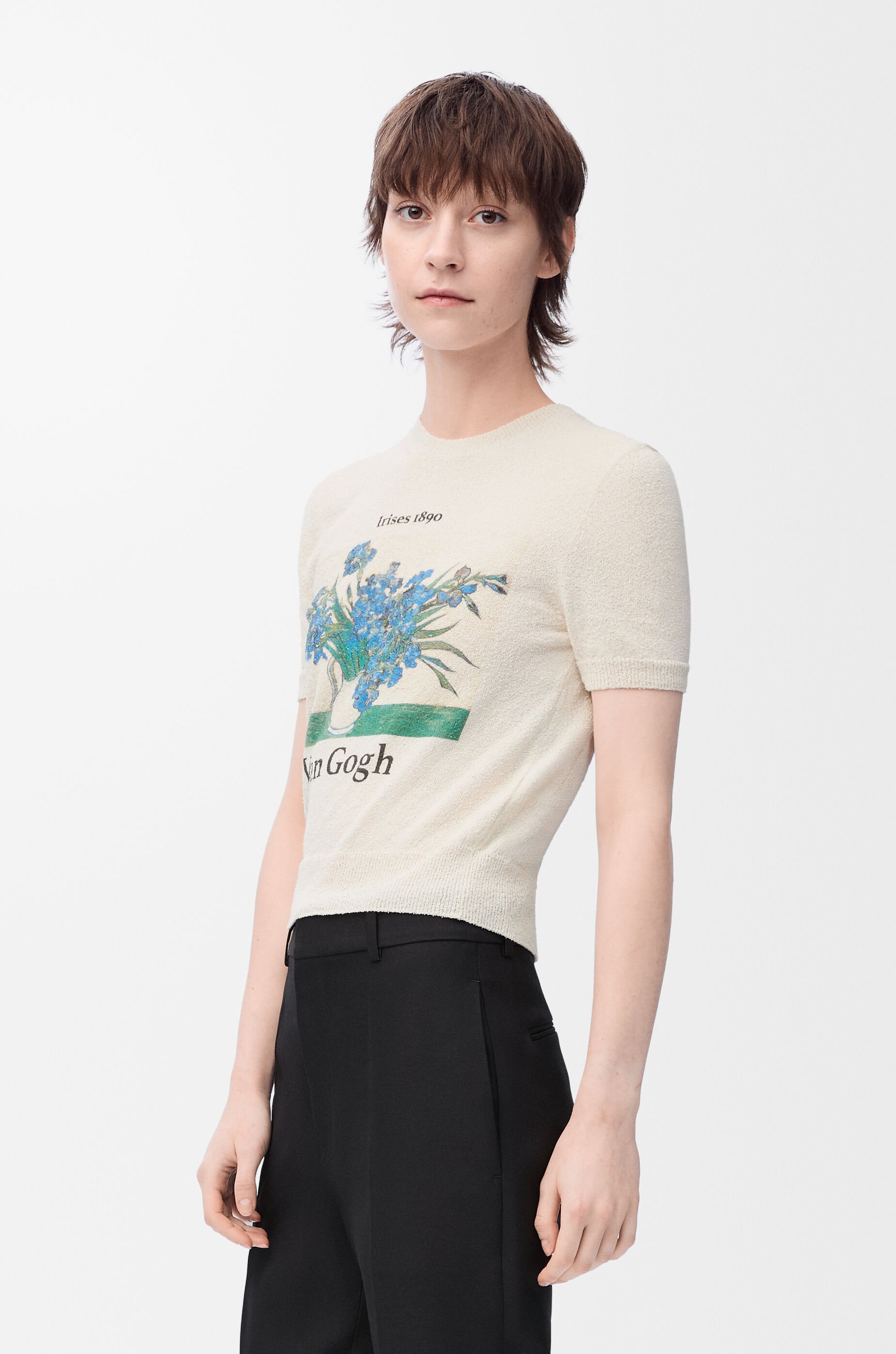 商品画像：Sweater in cotton blend White - LOEWE 3