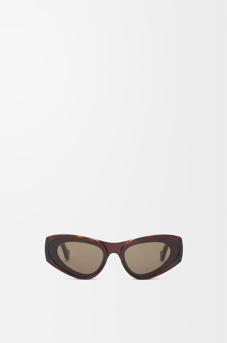 LOEWE Front lenses cateye sunglasses  Havana