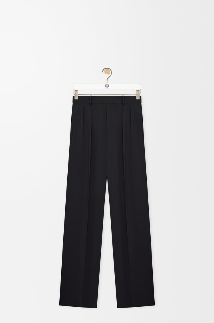 LOEWE Pantalón en mezcla de viscosa Negro