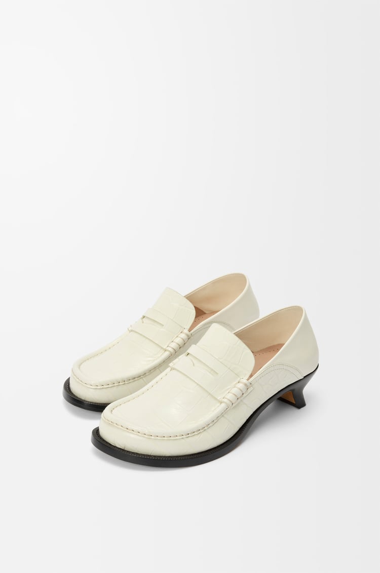 LOEWE Campo loafer in calfskin White