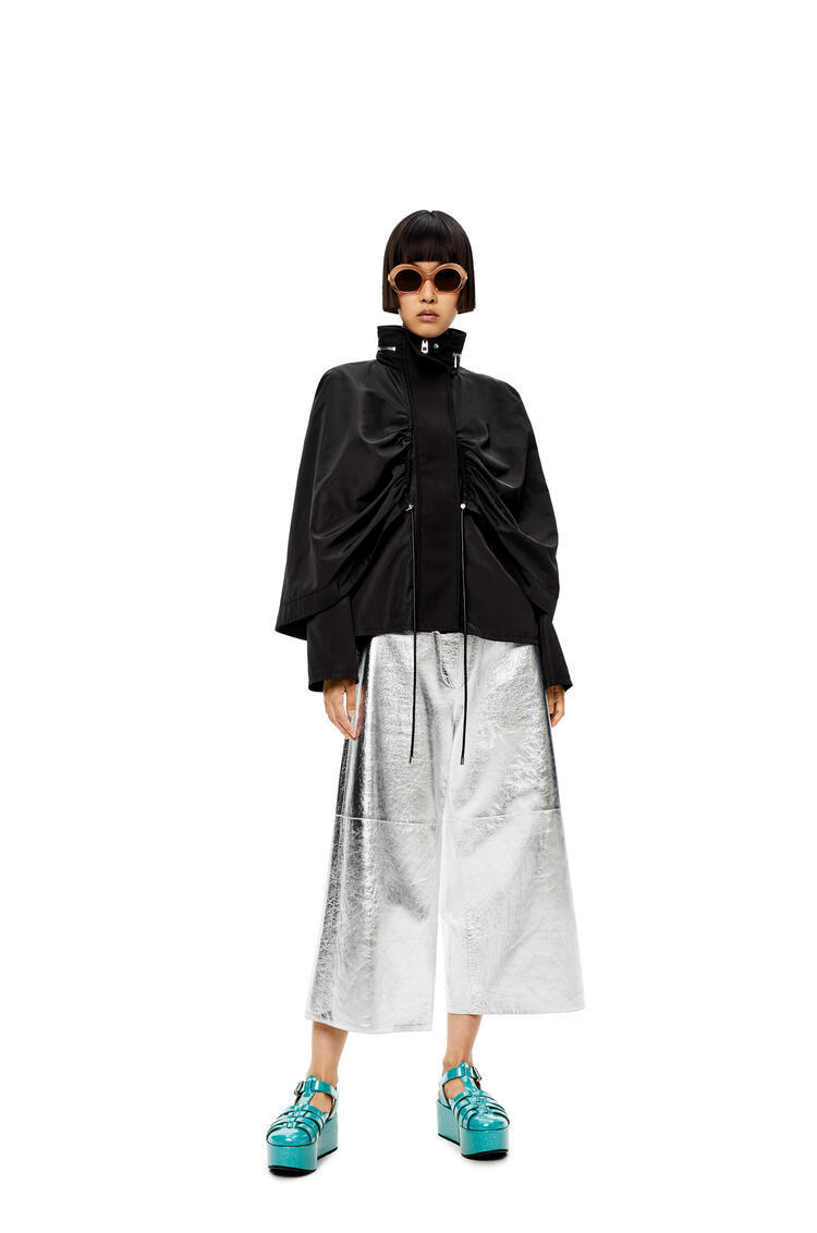 LOEWE Cape jacket in cotton and nylon Black pdp_rd