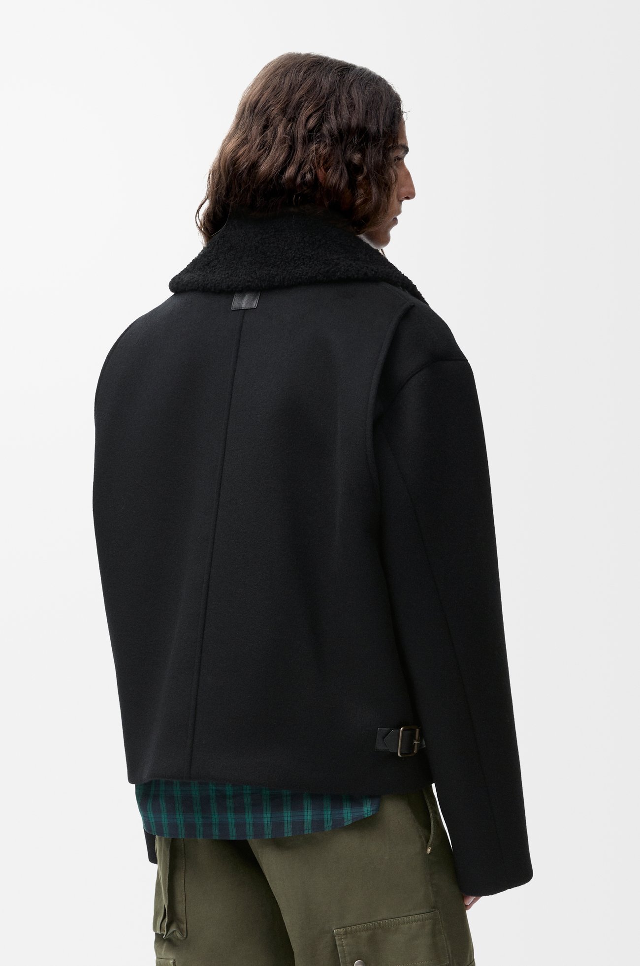 LOEWE Jacket in wool Black