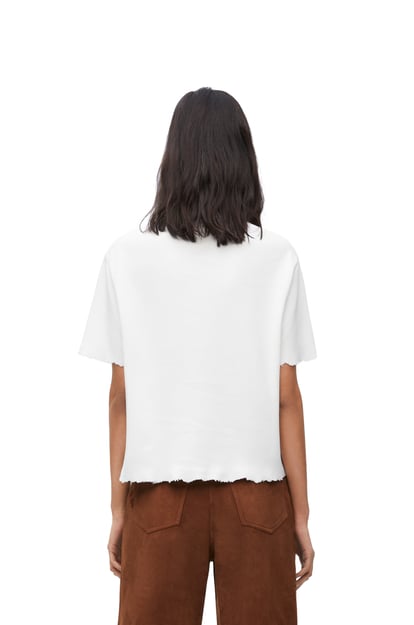 LOEWE Boxy fit t-shirt in cotton blend White plp_rd