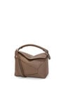 LOEWE Puzzle bag in grained calfskin Tundra