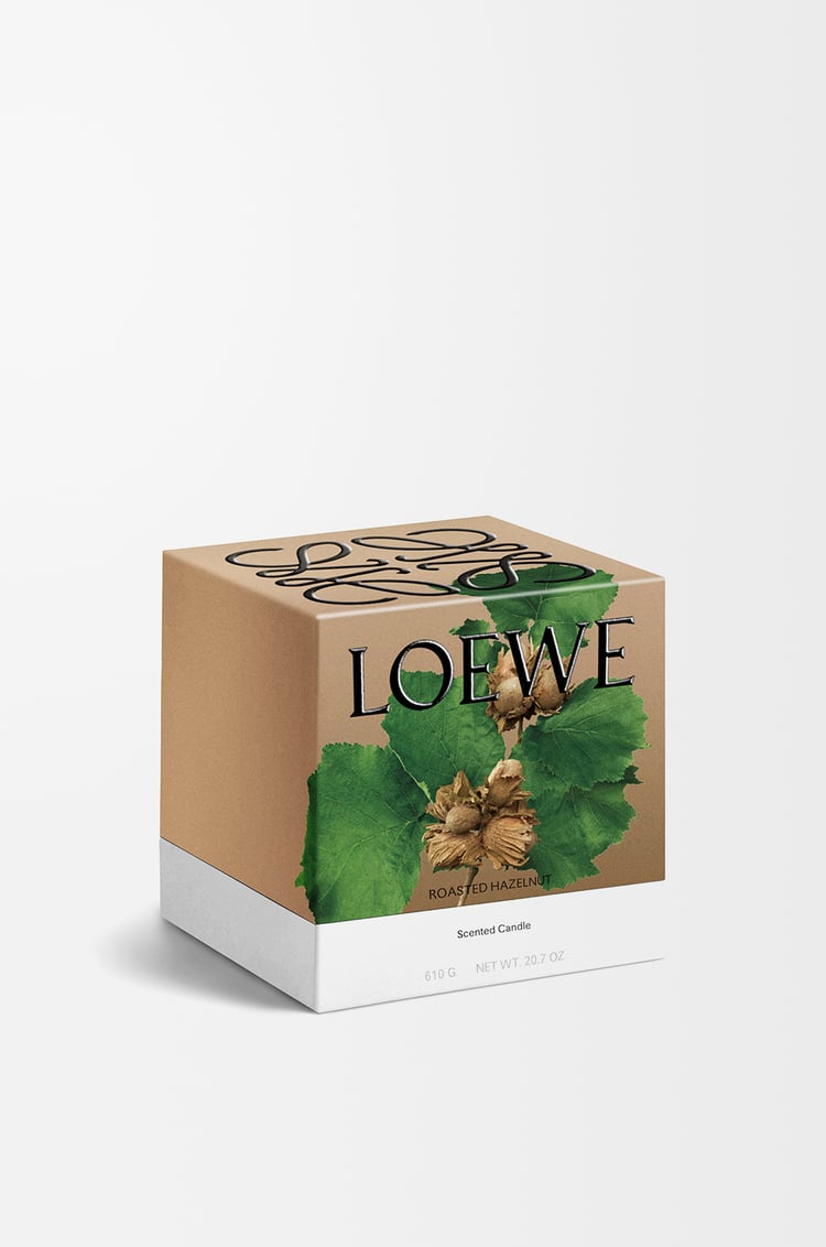 LOEWE Vela mediana Roasted Hazelnut Negro