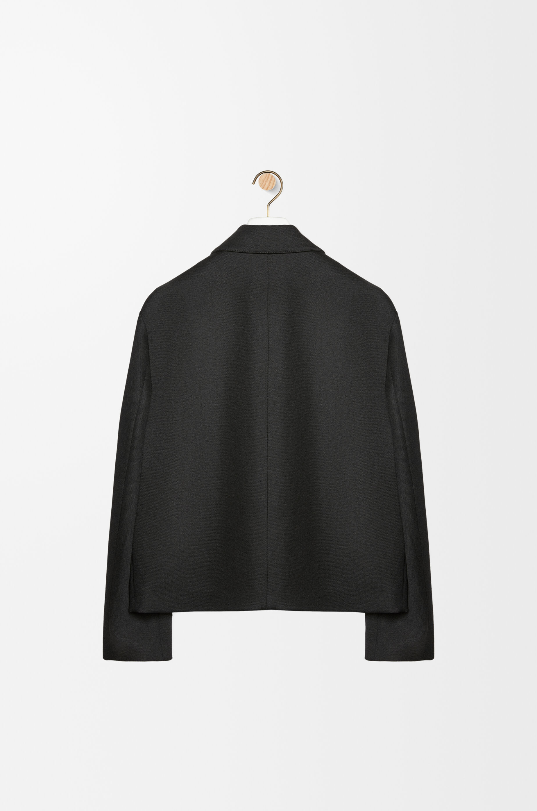Workwear jacket in wool and cashmere Black - LOEWE