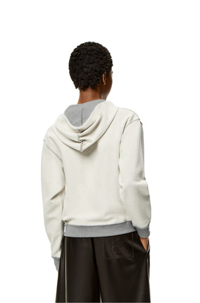 LOEWE Anagram hoodie in cotton Grey Melange plp_rd