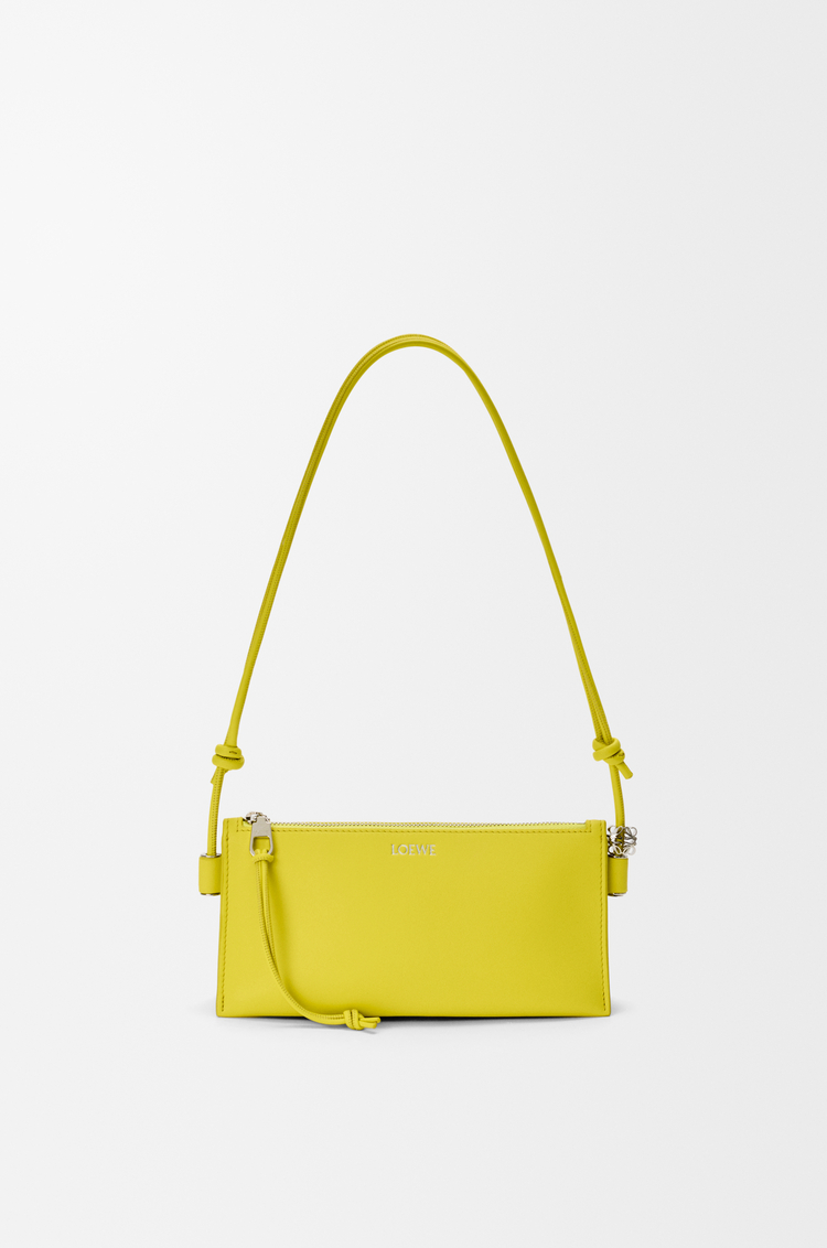 LOEWE 조야 파우치 - 나파 카프스킨 레몬