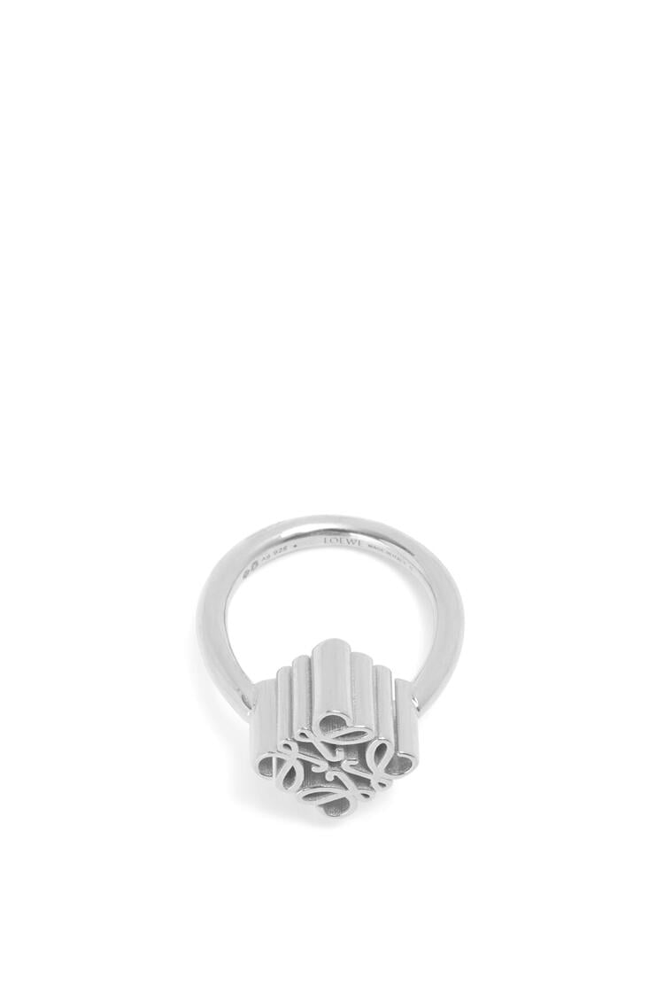 LOEWE Single Anagram ring in sterling silver Silver pdp_rd