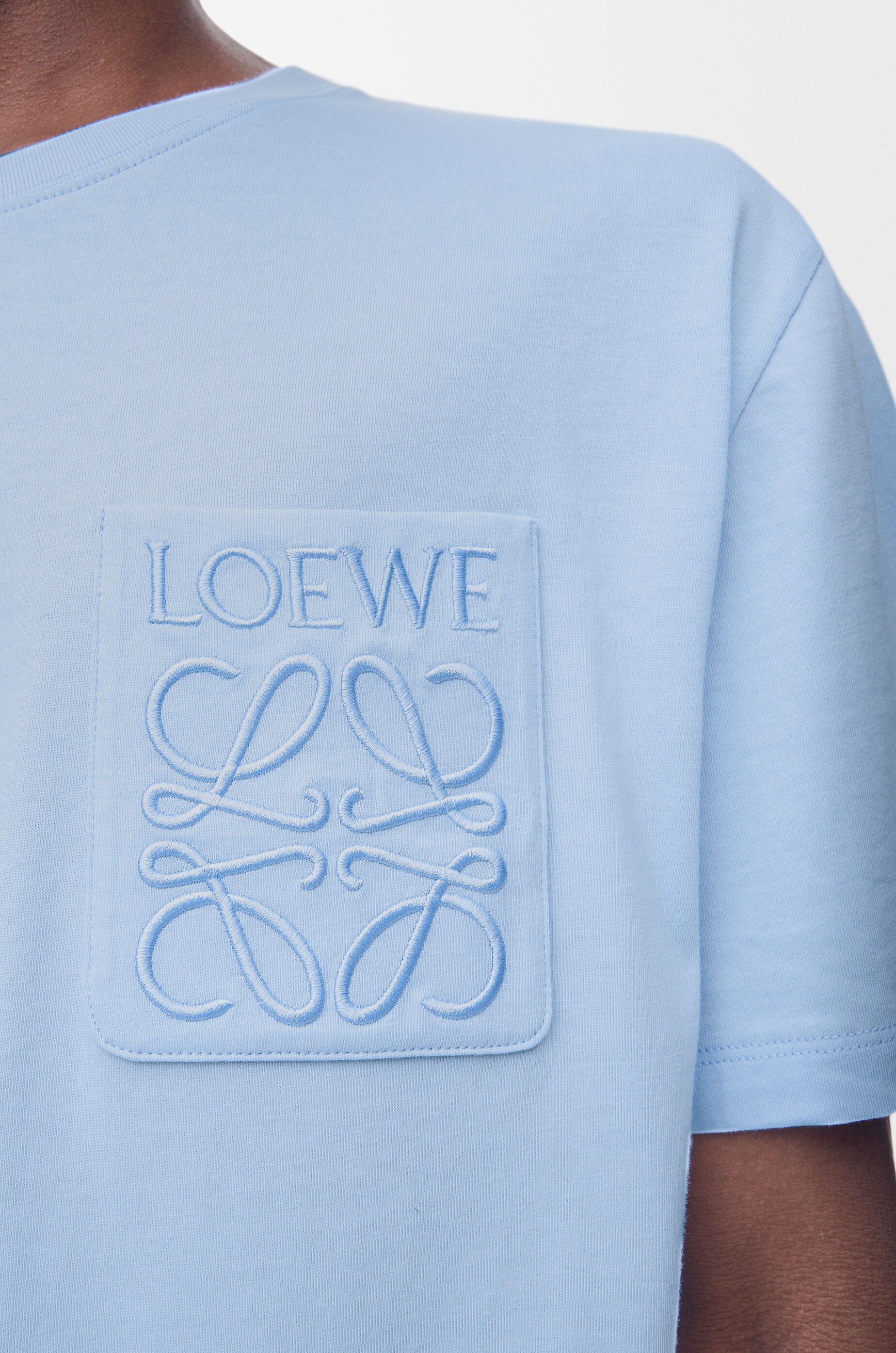 リラックスフィット Tシャツ（コットン） ブルー - LOEWE