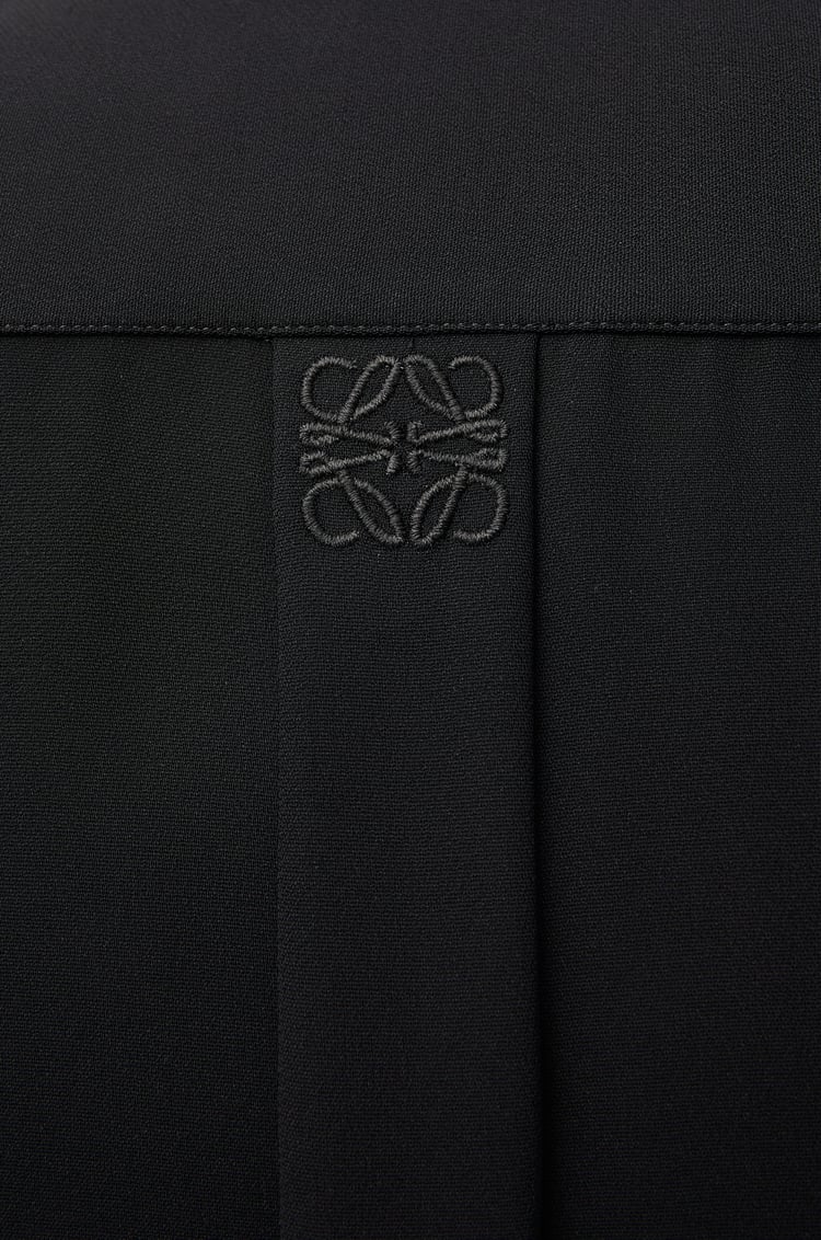 LOEWE Camisa en mezcla de viscosa Negro