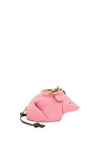 LOEWE Mouse charm in classic calfskin Candy