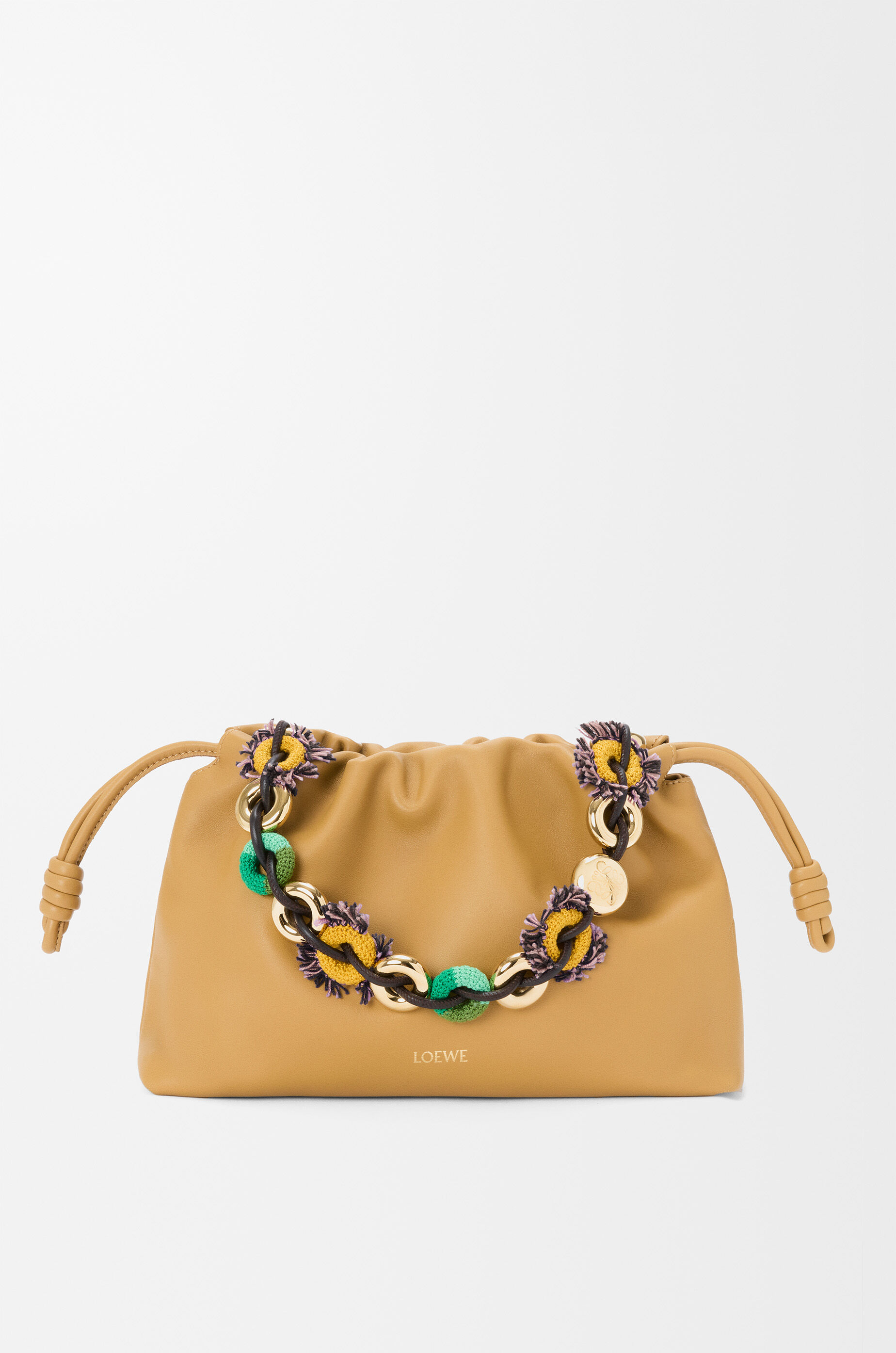 LOEWE ドーナツチェーンストラップ ドーナツチェーン ストラップ（カーフ） ブラック - LOEWE