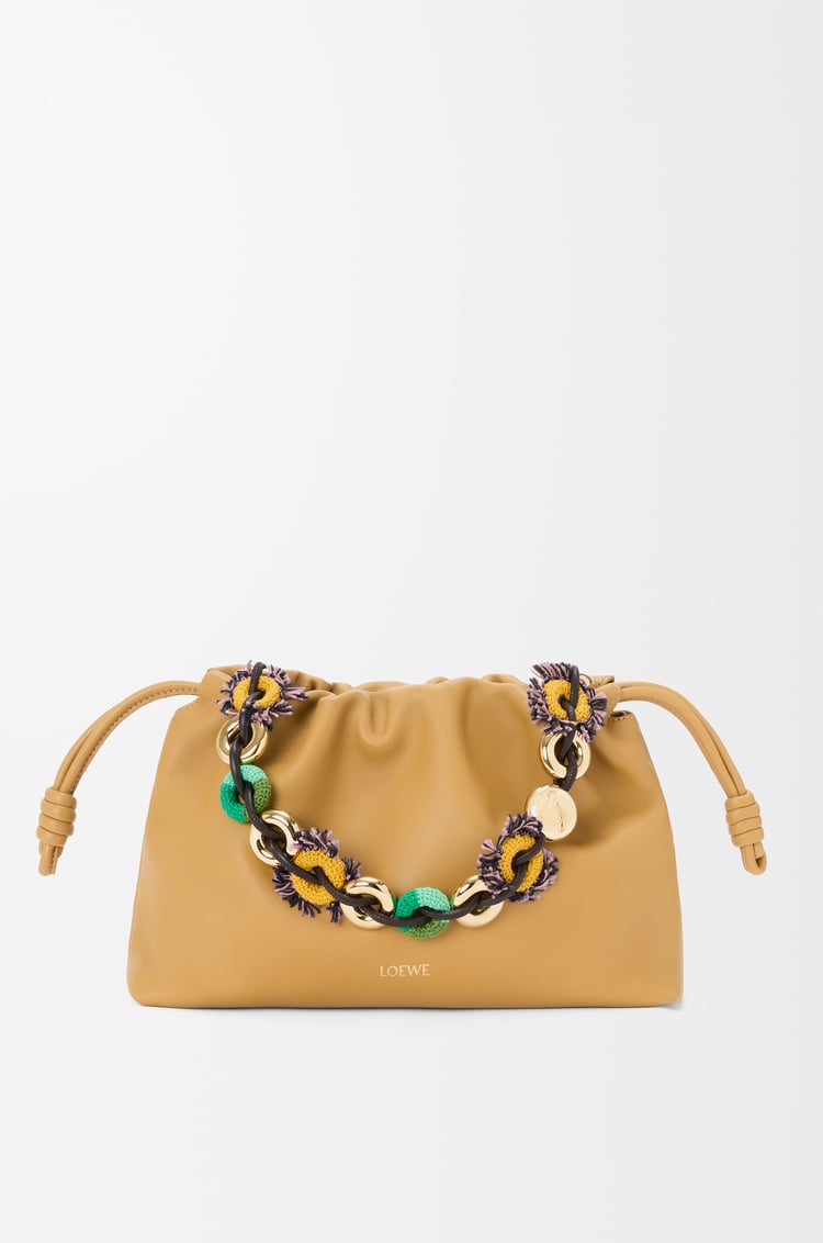 LOEWE Correa de cadena con eslabones circulares Verde/Amarillo