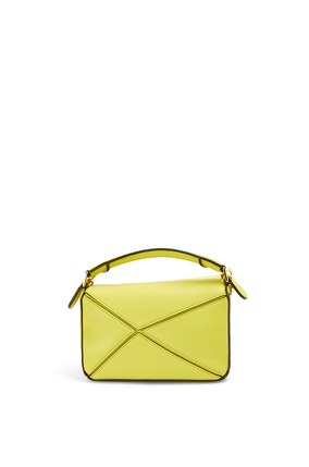 LOEWE Mini Puzzle bag in classic calfskin Lime Yellow plp_rd