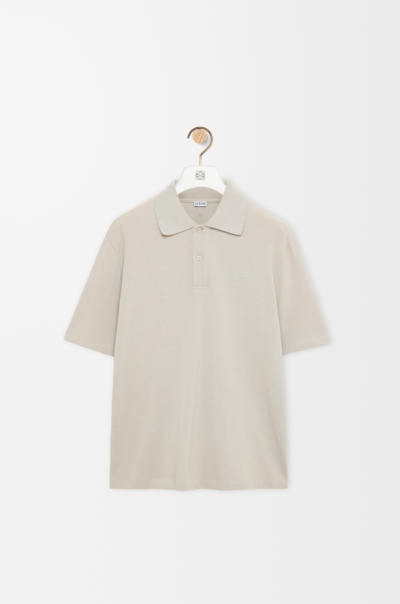 LOEWE Polo in cotton Grey