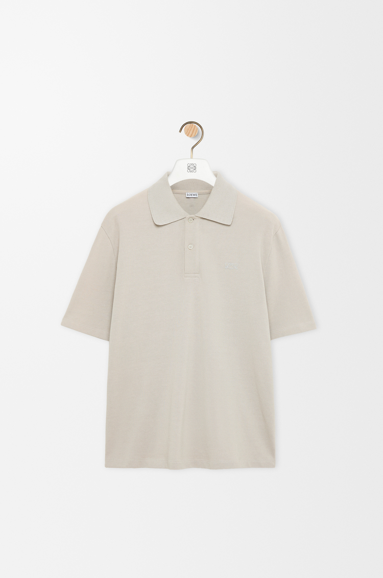 LOEWE Polo 棉質衫 灰色