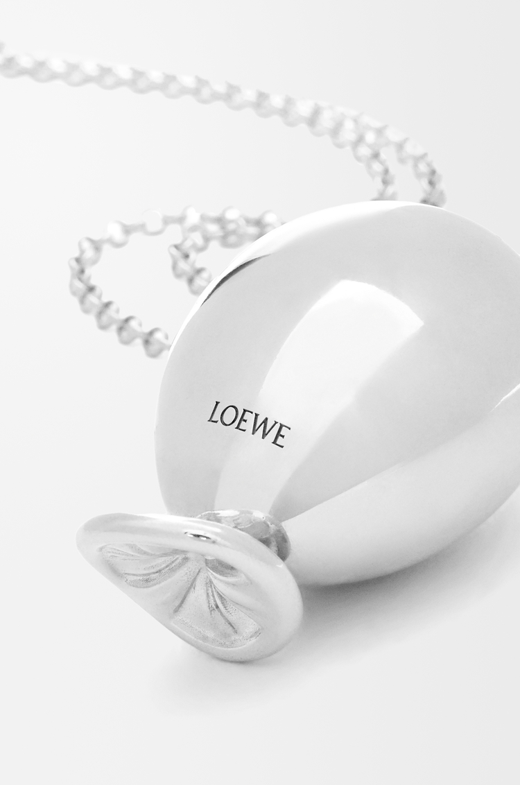 LOEWE Colgante de globo en plata de ley Plata