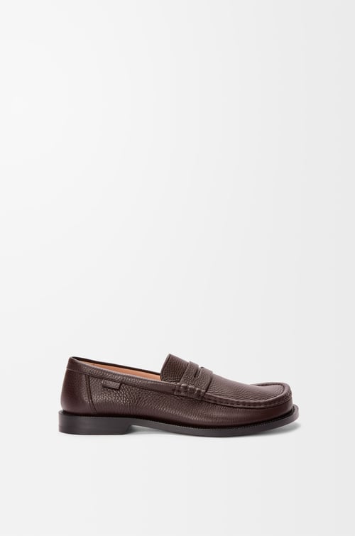 LOEWE Campo loafer in deerskin Oxblood plp_rd