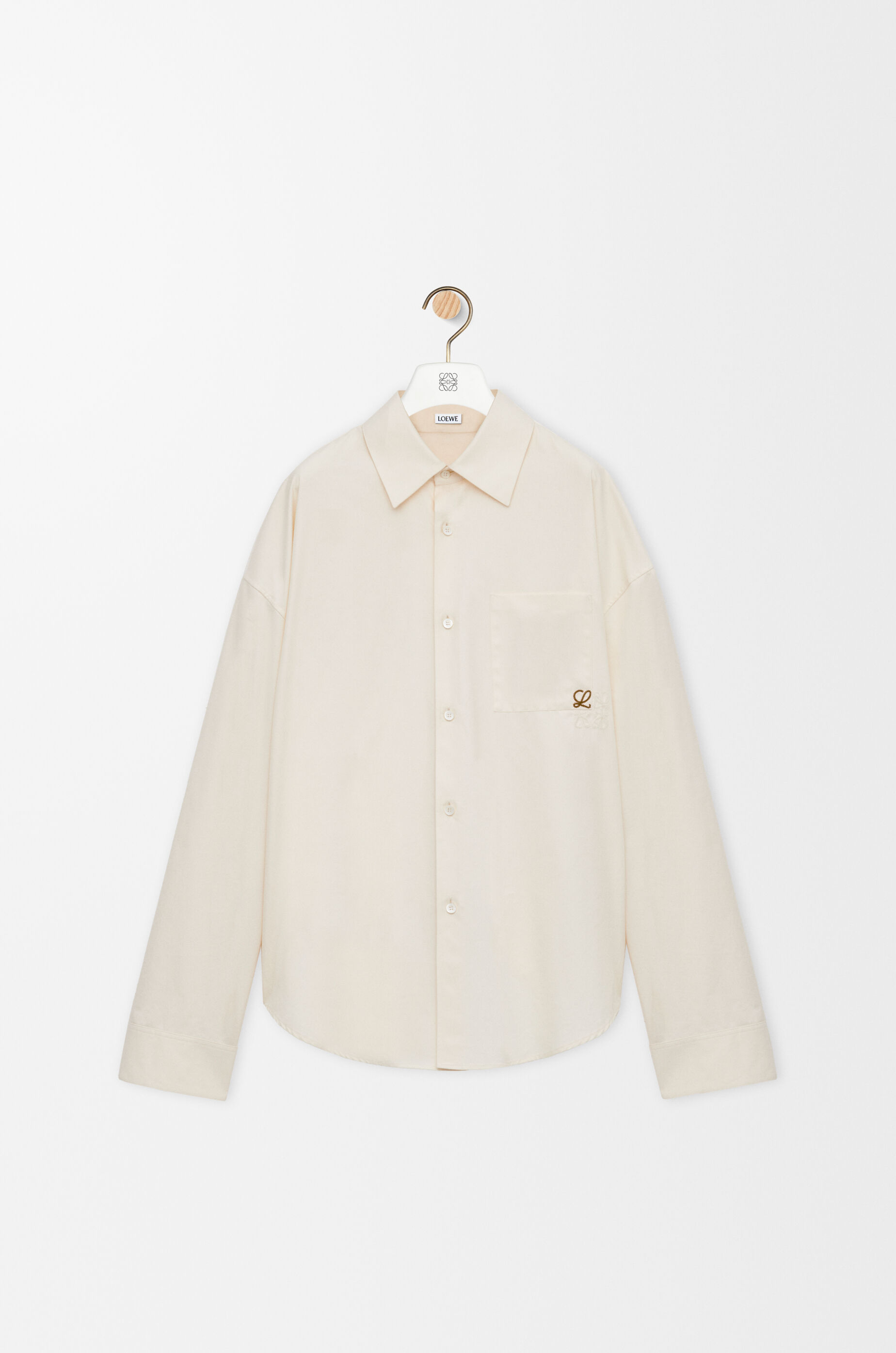 Shirt in cotton Beige - LOEWE USA Official Website
