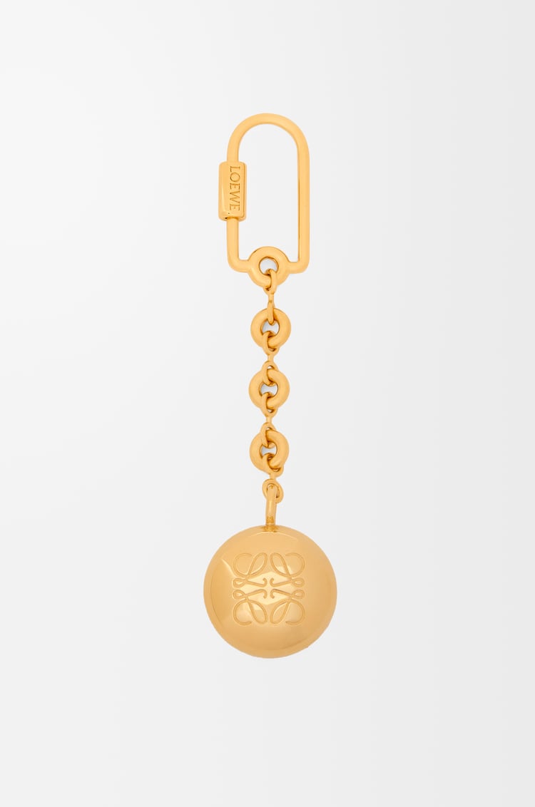 LOEWE Llavero Pebble Dorado