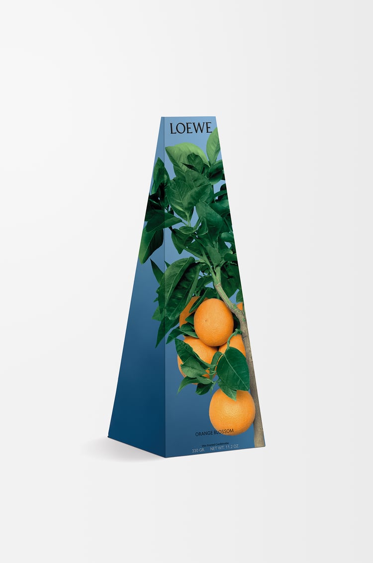 LOEWE Candelabro de cera Orange Blossom Mandarina Brillante