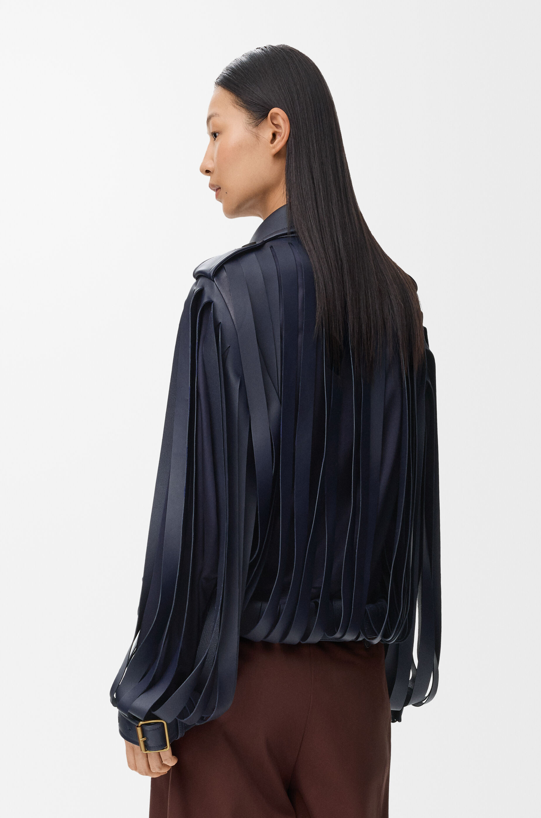 Jacket in nappa lambskin Blue - LOEWE
