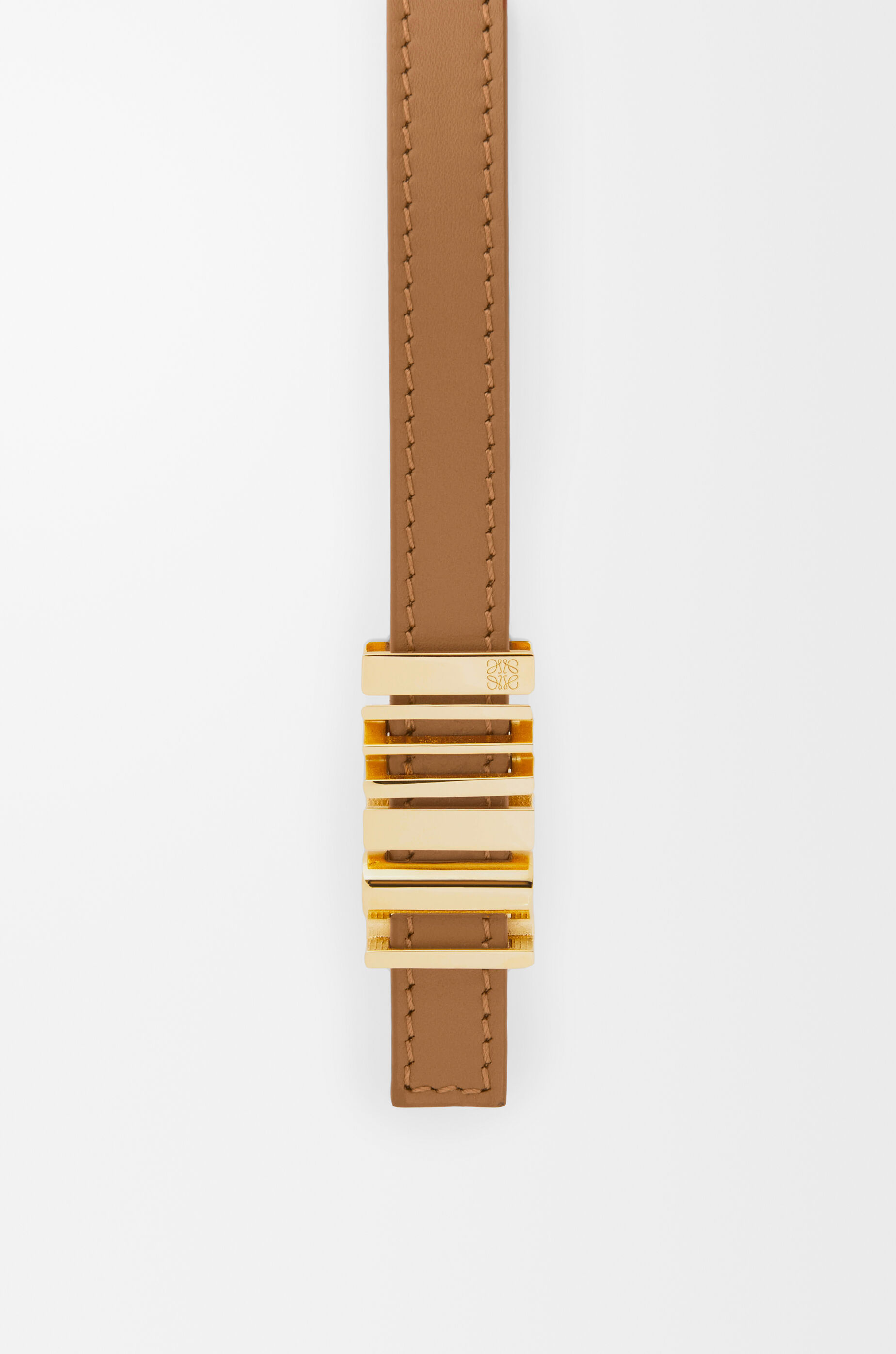 LOEWE*風格が漂う*オーク グラフィックベルト クラシックカーフ ロエベ グラフィック ベルト（スムースカーフ） ブラウン - LOEWE