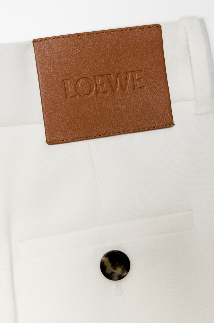 LOEWE ショーツ（ストレッチレーヨンブレンド） ホワイト