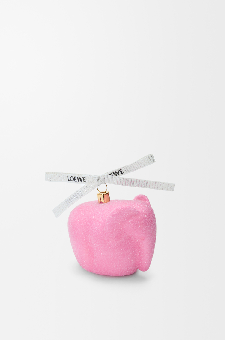 LOEWE Boule de Noël en verre soufflé Barbe À Papa