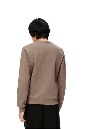 LOEWE Anagram sweatshirt in cotton Warm Grey plp_rd
