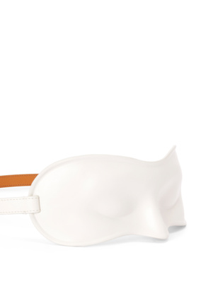 LOEWE Mask belt in classic calfskin White/Gold plp_rd