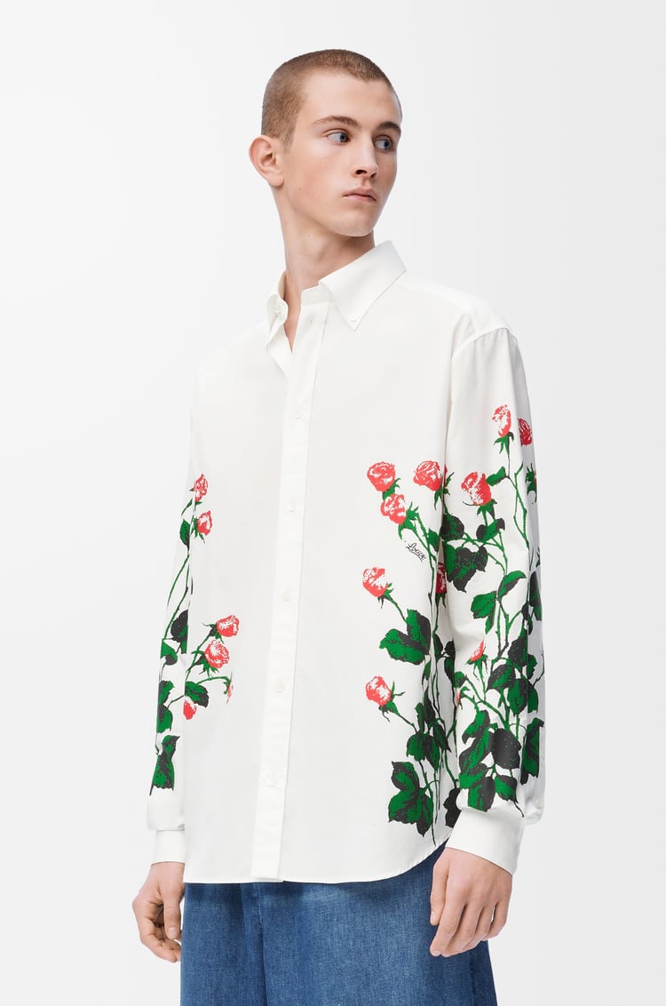 LOEWE Camisa en algodón Blanco