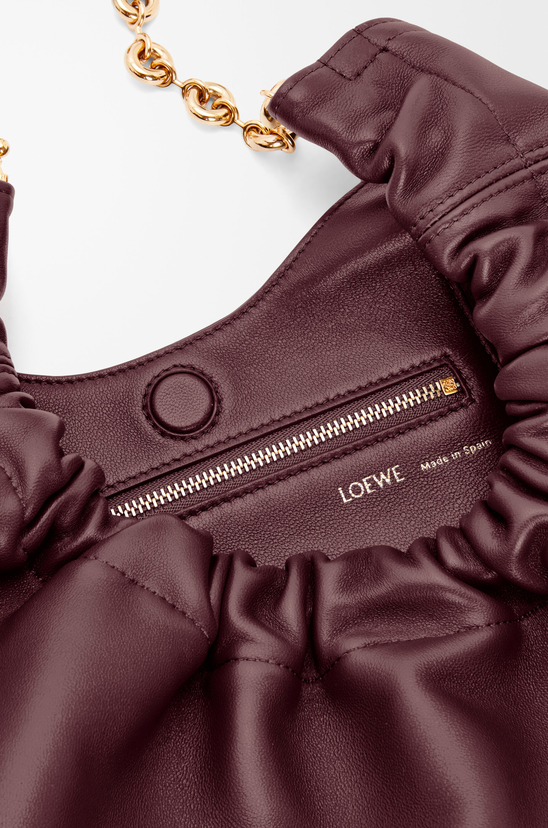 Small Squeeze bag in mellow nappa lambskin Red - LOEWE