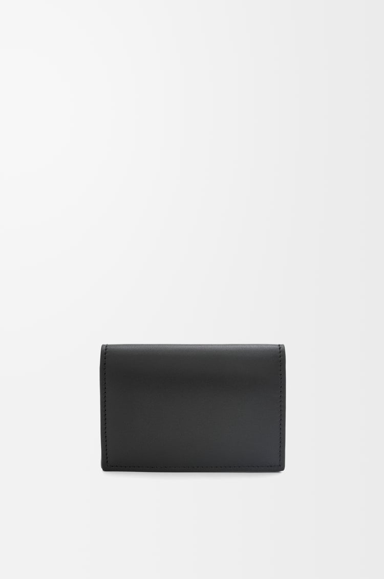 LOEWE スリム バイフォールド カードホルダー（シャイニーナパカーフ） ブラック