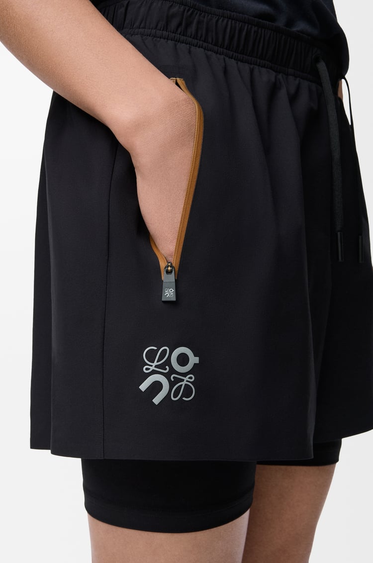LOEWE パフォーマンス ショーツ（テクニカルシェル） ブラック